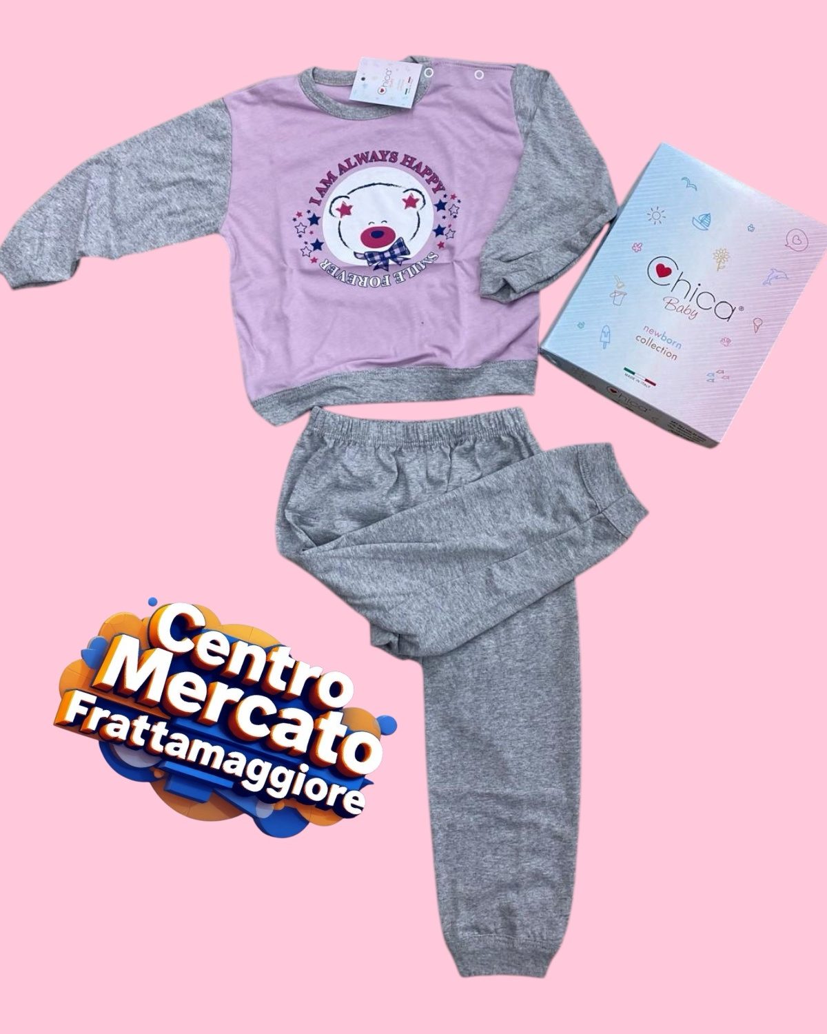 Pigiama Baby in Cotone CHICA